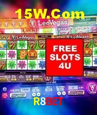 Interface moderna da plataforma R8Bet